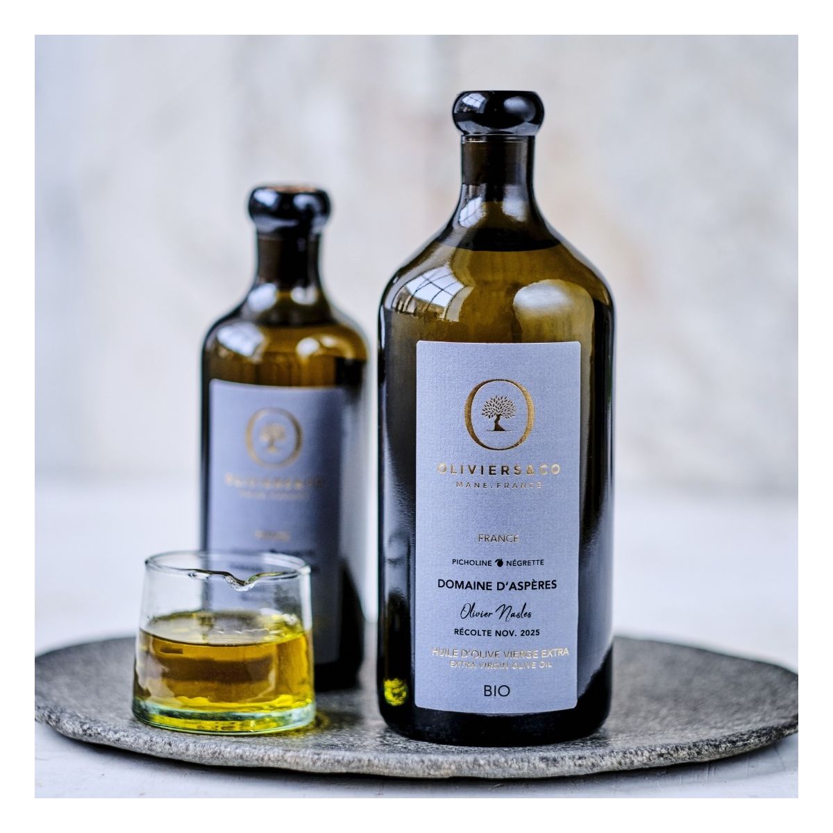 Huile d'Olive Vierge Extra Domaine d'Aspères - BIO - AOP NIMES