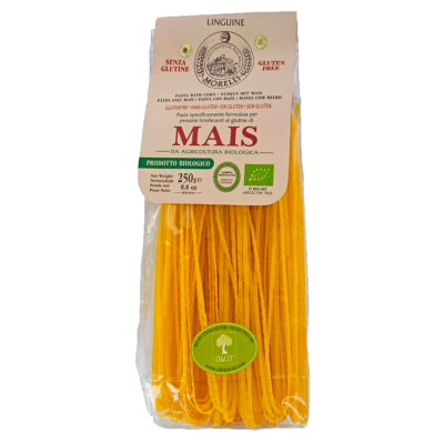 Organic linguine pasta with Corn - Glutenfree