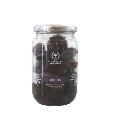 Olives noires Lucques - Bocal 200g