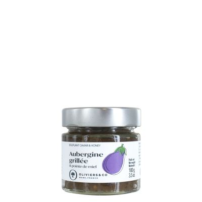 Tartinable Aubergine et pointe de miel