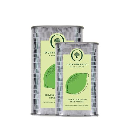 Pressed Olive & Fresh Green Lemon