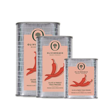 Olive & Piment frais pressés