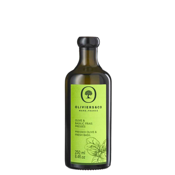 Oliven und Basilikum – frisch gepresst - 250ML