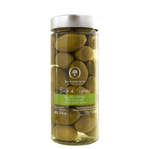 Bella di Spagna - Puglia green Olives 