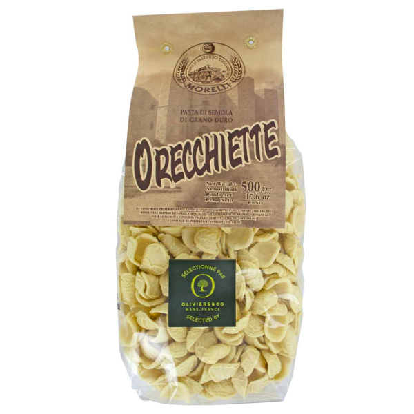 Orrechiette pasta with durum wheat semolina 