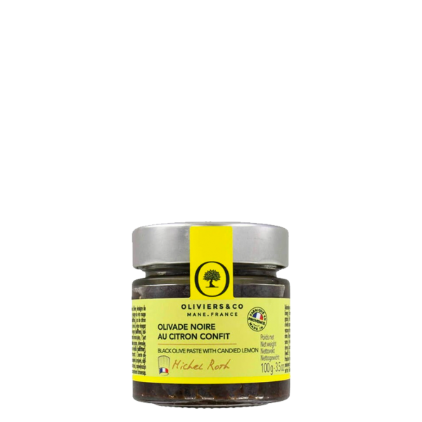 Black Olive Paste with candied Lemon - Chief Michel Roth 