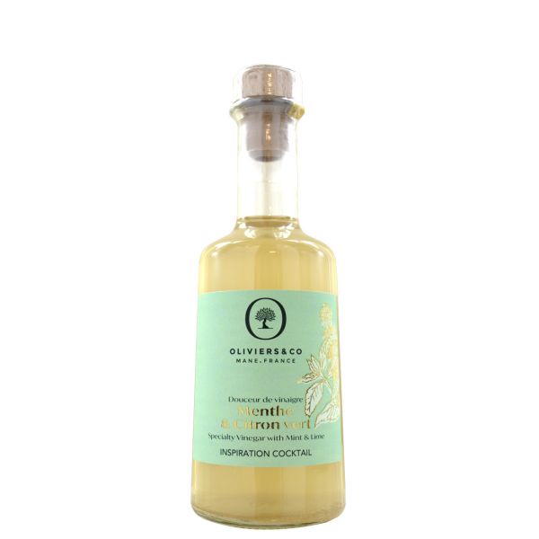 Specialty vinegar with Mint & Lime