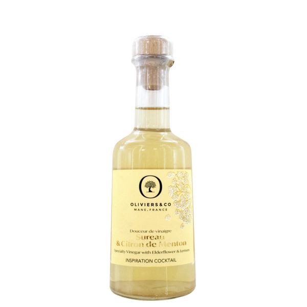Douceur de vinaigre fleur de sureau & citron de Menton ​