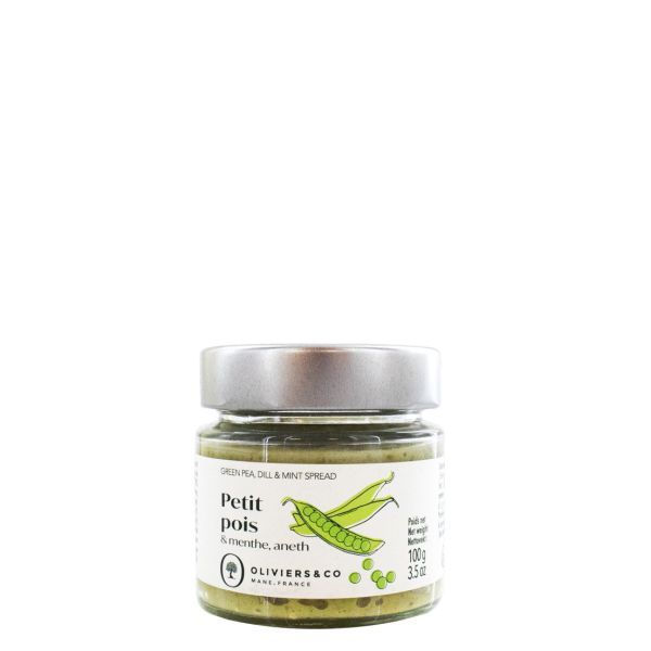 Tartinable Petit pois, Menthe & aneth