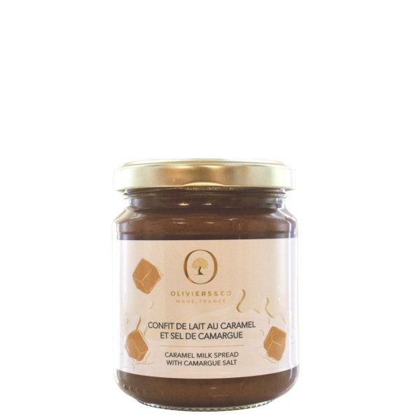 Karamell-Milchkonfit mit Camargue-Salz