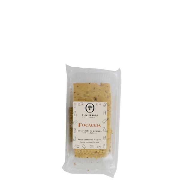 Focaccia with Seed pieces