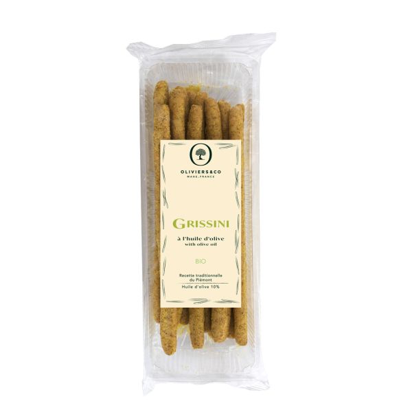 Grissini à l'huile d'olive 10% - Bio