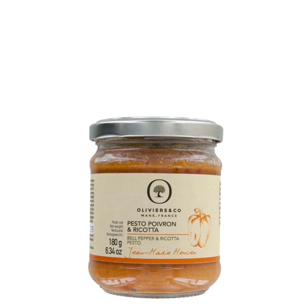 Pesto Peperoni Poivron et Ricotta - DLUO 15/07/2026