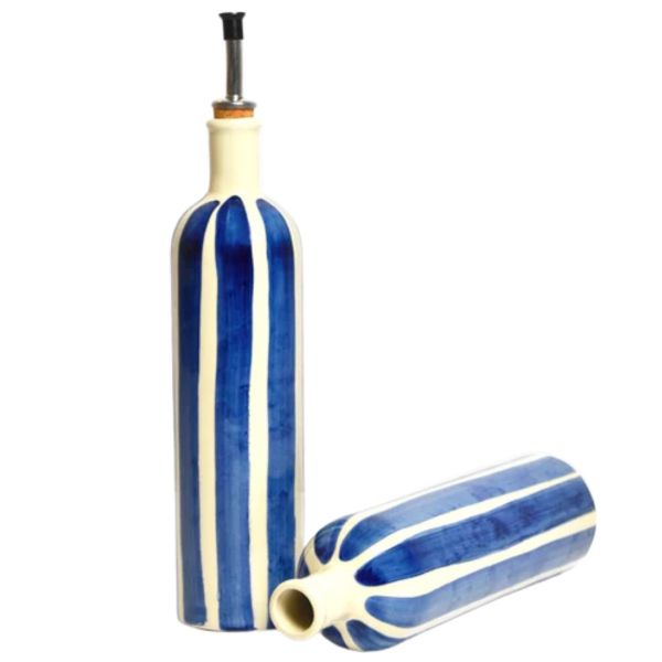  Blaue "Linhas"  Ölkaraffe