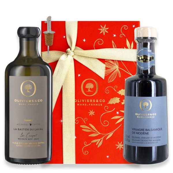 Silberne Geschenkbox