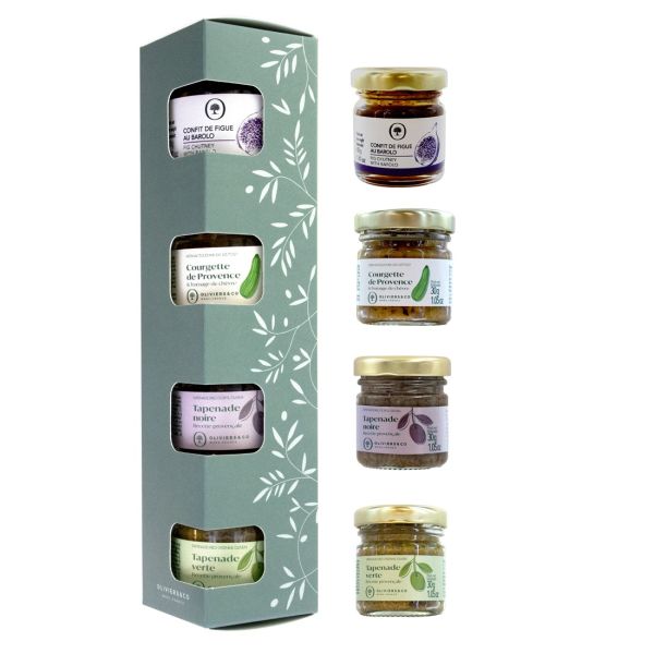 Coffret 4 petits plaisirs salés