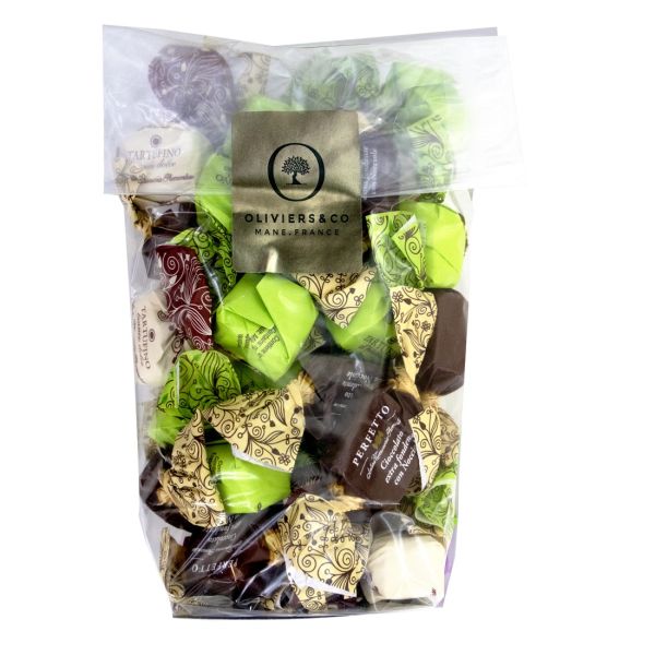 Assortiment de truffes en chocolat