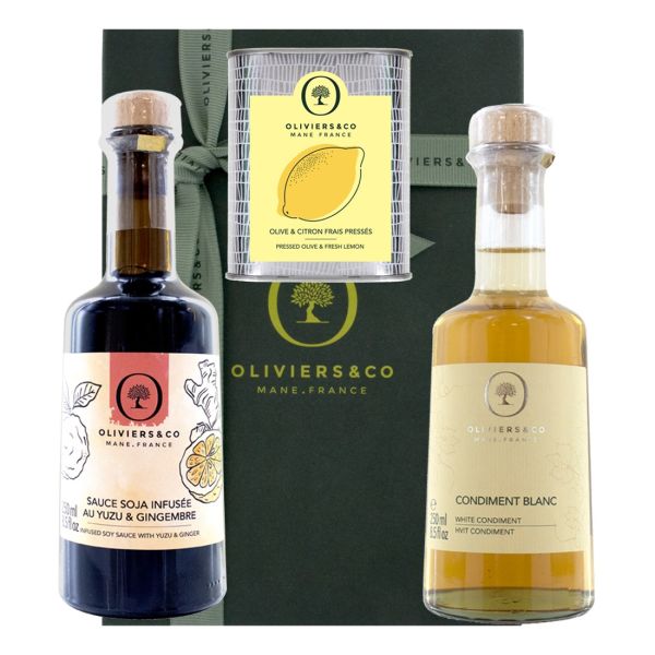 Coffret marinade au gingembre yuzu