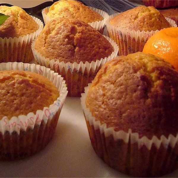 Cupcakes mit Mandarinen