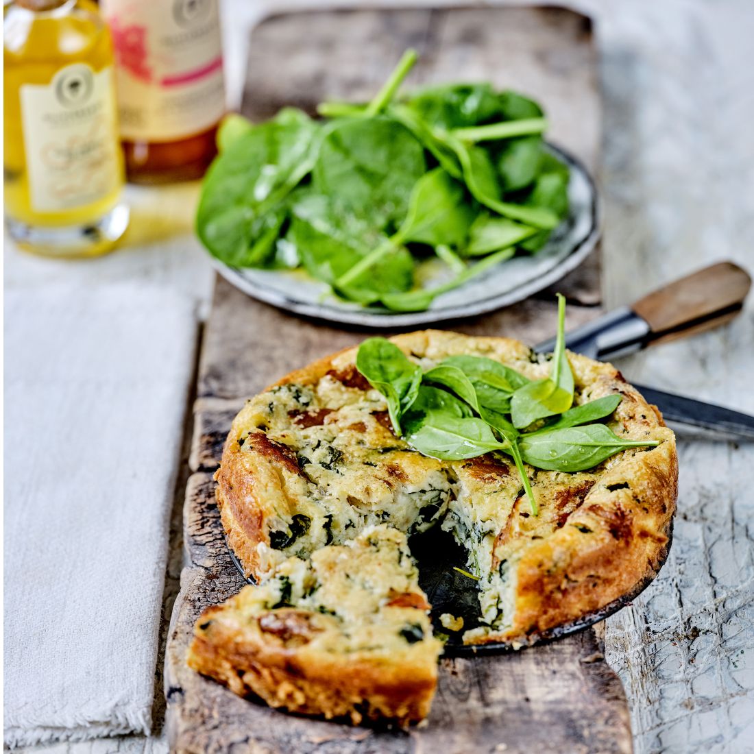Quiche without pastry