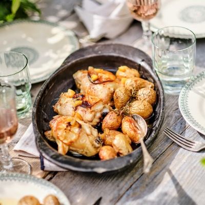 Marinated and Roasted Lemon Chicken