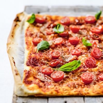 Pizza rosso aux 2 tomates