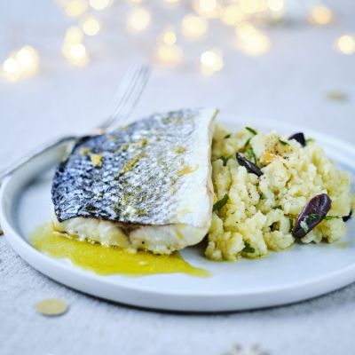 Vanilla Sea Bass with Orange