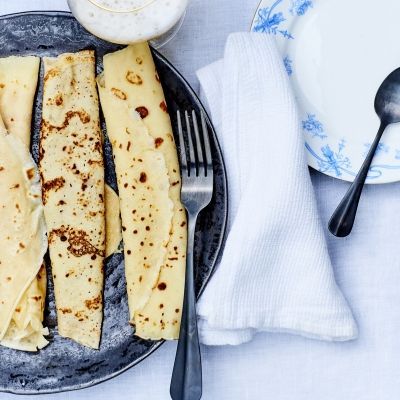 Crêpes à la mandarine