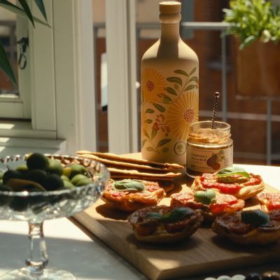 Aperitif & Tarte Tatin à la tomate cerise