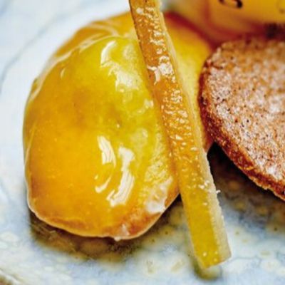 Madeleines à la crème de citron