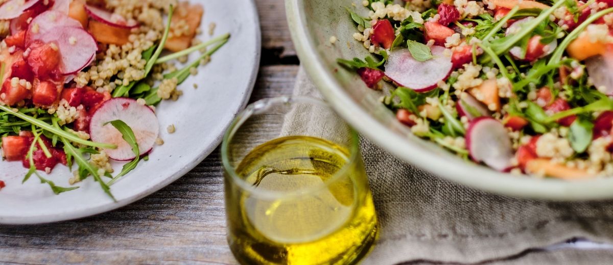 Salade croquante ensoleillée