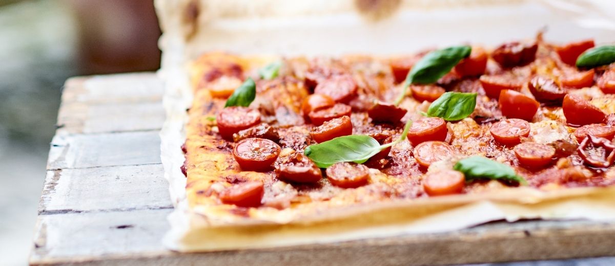 Pizza rosso aux 2 tomates