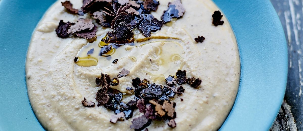 Veloute de céleri rave à la truffe