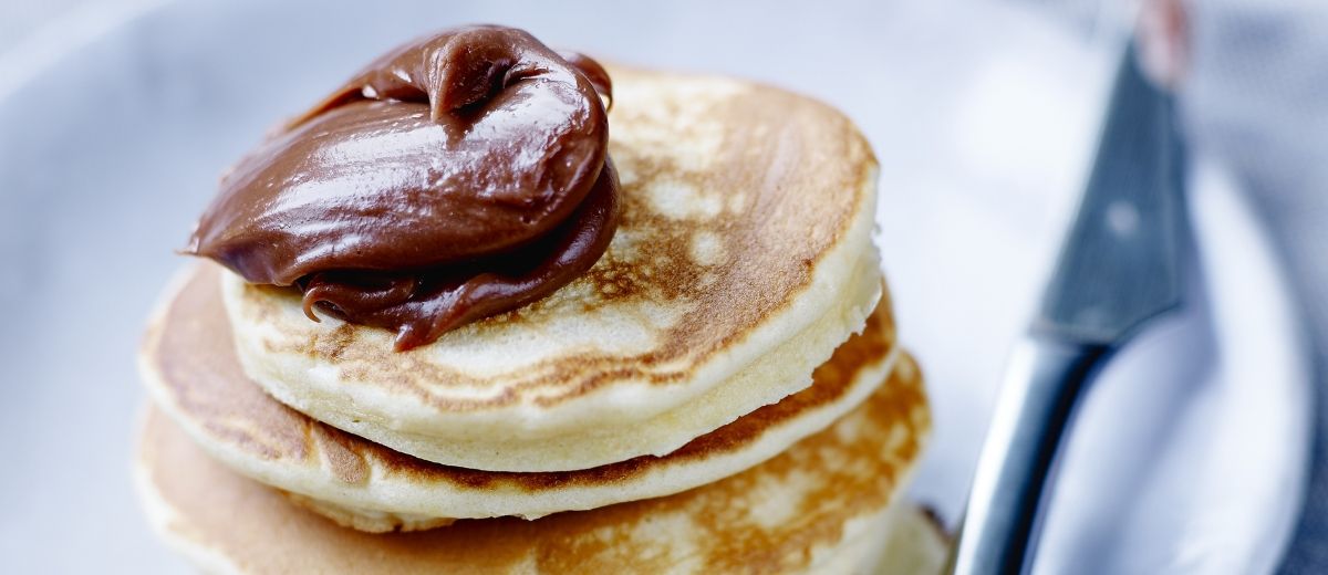 Pancakes au confit de lait