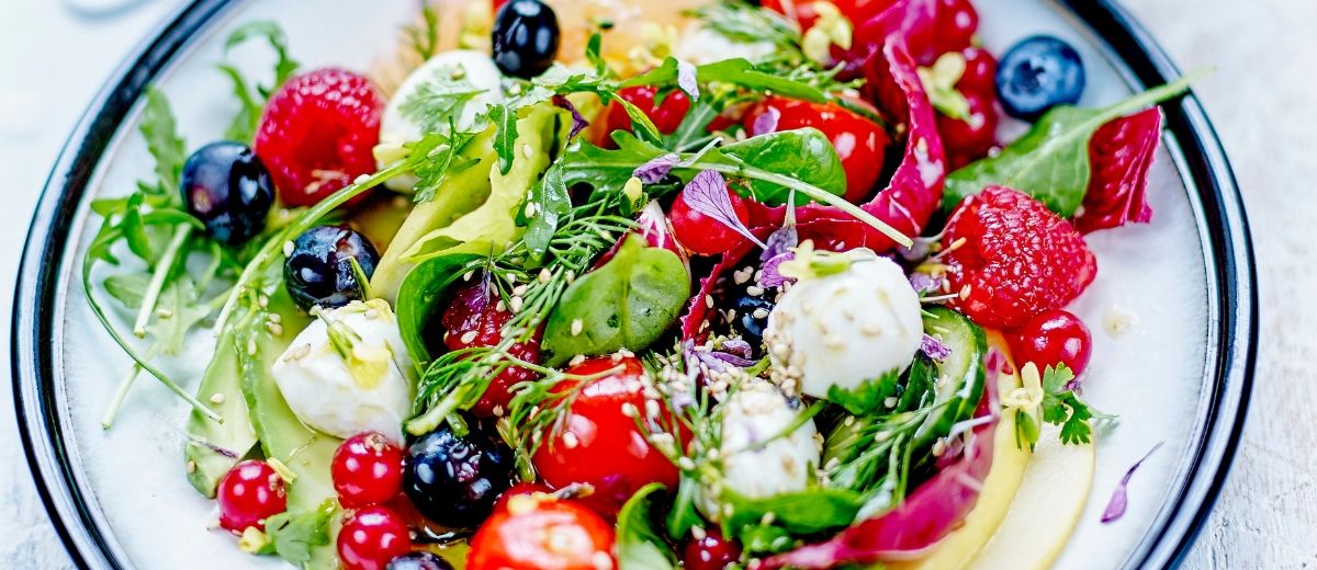 Salade méli-mélo au citron
