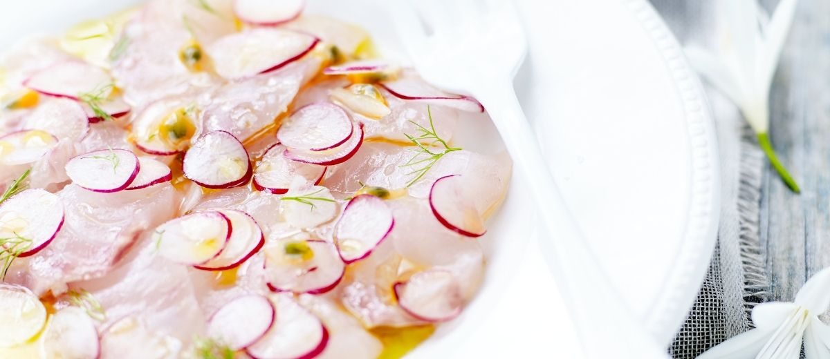 Carpaccio de daurade
