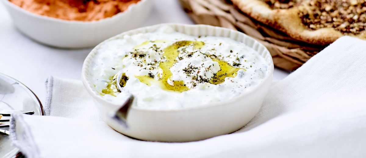 Dip concombre & feta
