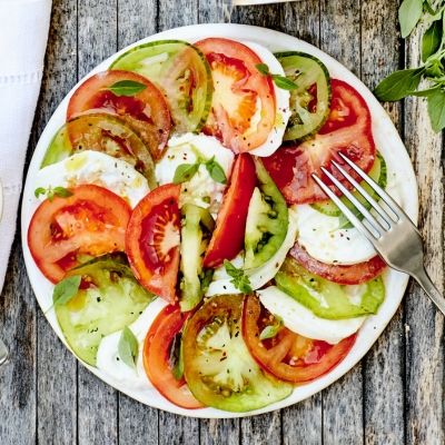 Salade tomates & mozzarella