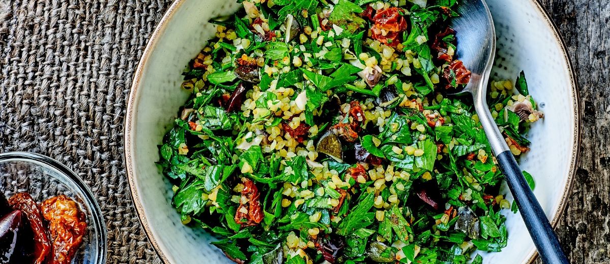 Taboulé libanais d'automne