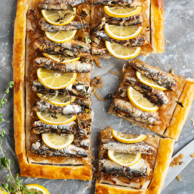 Pissaladière with Onion Confit